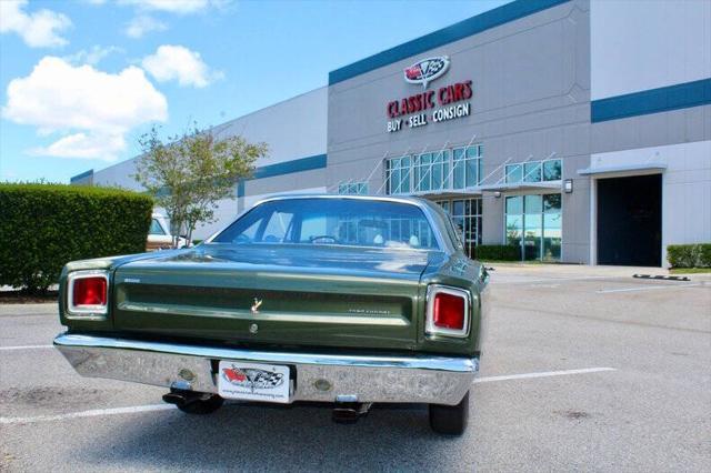 Photo of 1969 Ivy Green Metallic Plymouth Roadrunner