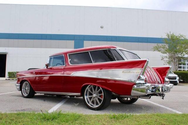 Photo of 1957 Razzberry Candy Apple Red Chevrolet Nomad