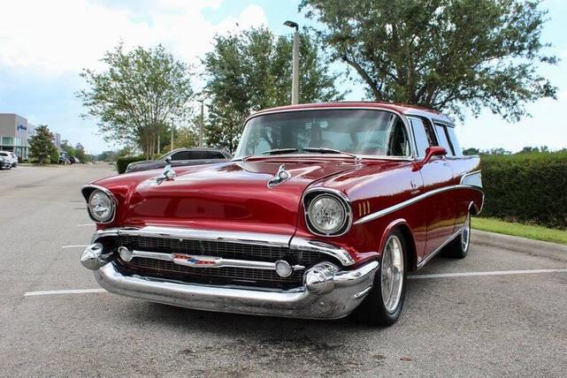 Photo of 1957 Razzberry Candy Apple Red Chevrolet Nomad