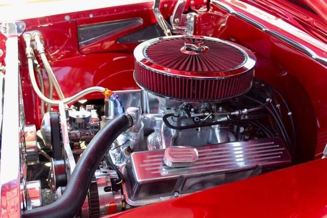 Photo of 1957 Razzberry Candy Apple Red Chevrolet Nomad