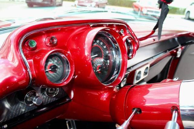 Photo of 1957 Razzberry Candy Apple Red Chevrolet Nomad