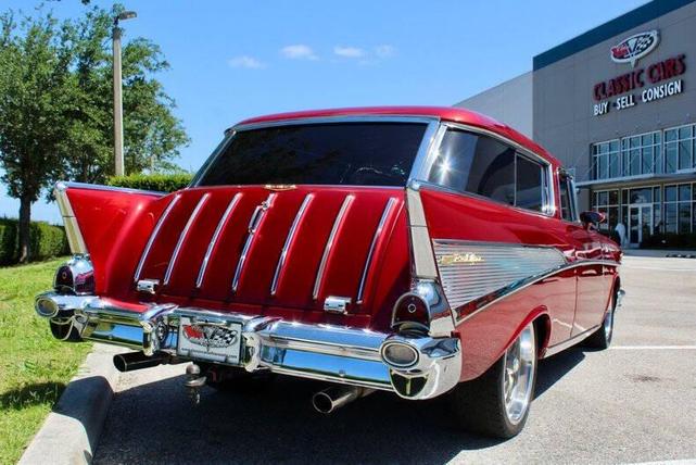 Photo of 1957 Razzberry Candy Apple Red Chevrolet Nomad