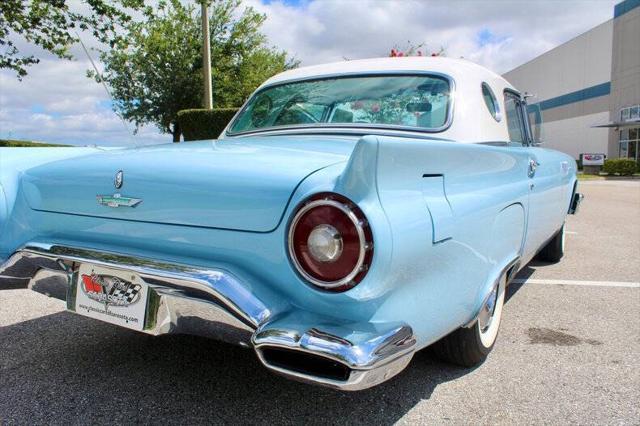Photo of 1957 Starmist Blue Ford Thunderbird