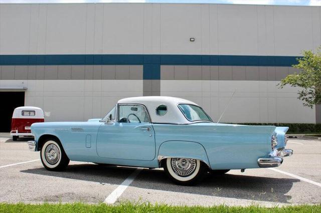 Photo of 1957 Starmist Blue Ford Thunderbird