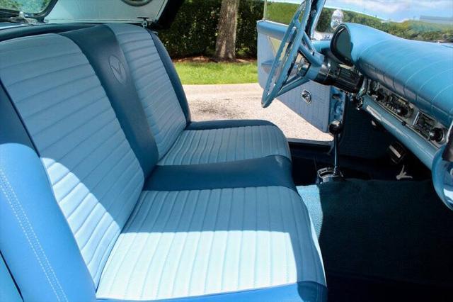 Photo of 1957 Starmist Blue Ford Thunderbird