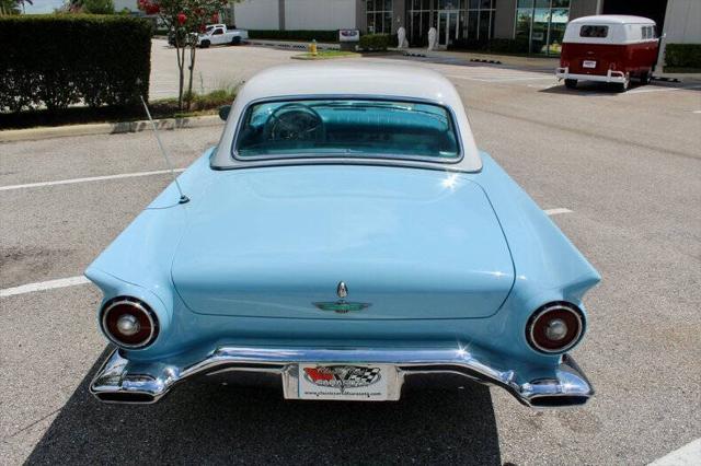 Photo of 1957 Starmist Blue Ford Thunderbird