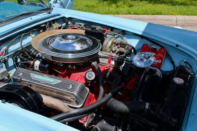 Photo of 1957 Starmist Blue Ford Thunderbird