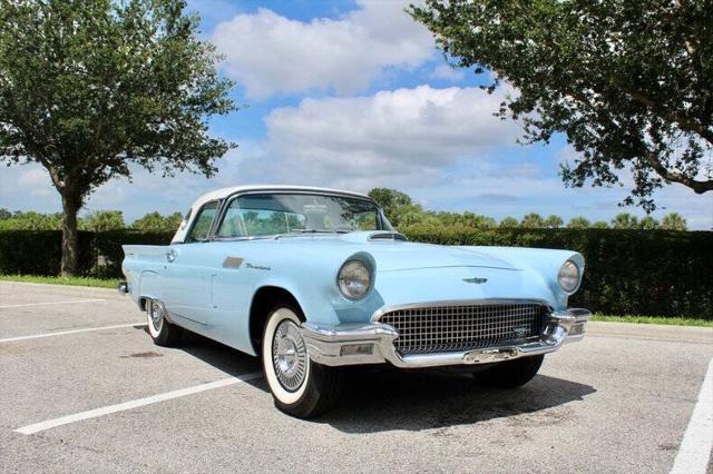 Photo of 1957 Starmist Blue Ford Thunderbird