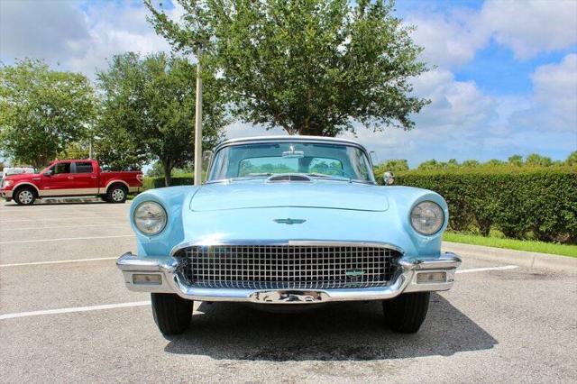 Photo of 1957 Starmist Blue Ford Thunderbird
