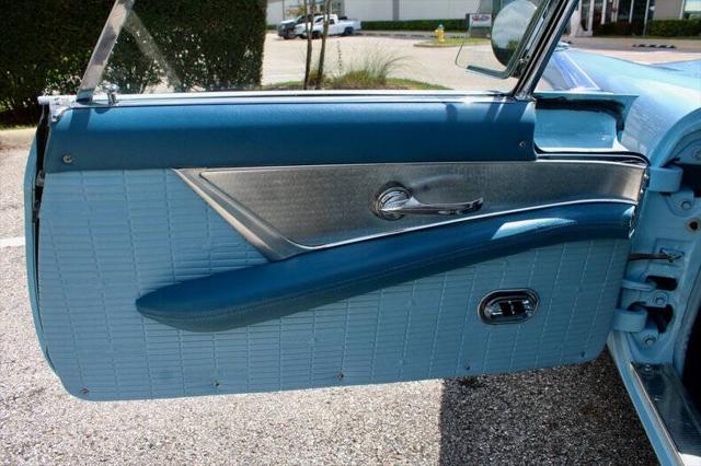 Photo of 1957 Starmist Blue Ford Thunderbird