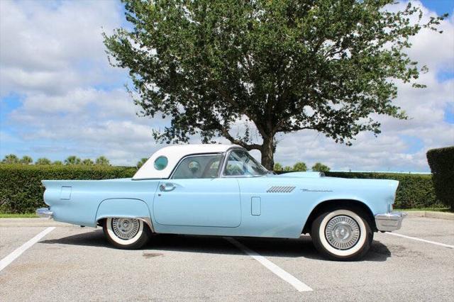 Photo of 1957 Starmist Blue Ford Thunderbird