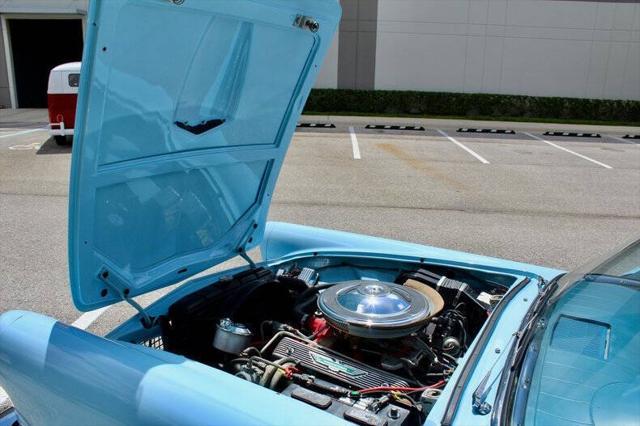 Photo of 1957 Starmist Blue Ford Thunderbird