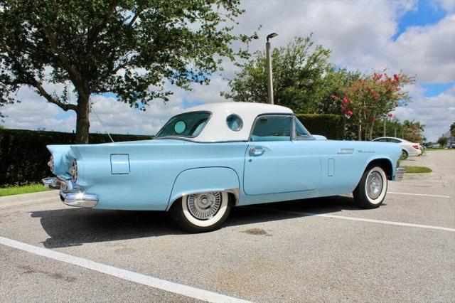Photo of 1957 Starmist Blue Ford Thunderbird