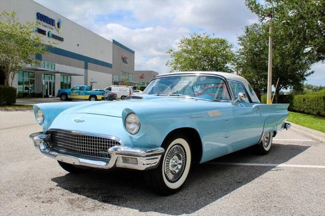 Photo of 1957 Starmist Blue Ford Thunderbird