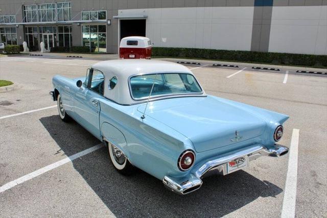 Photo of 1957 Starmist Blue Ford Thunderbird