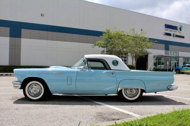 Photo of 1957 Starmist Blue Ford Thunderbird