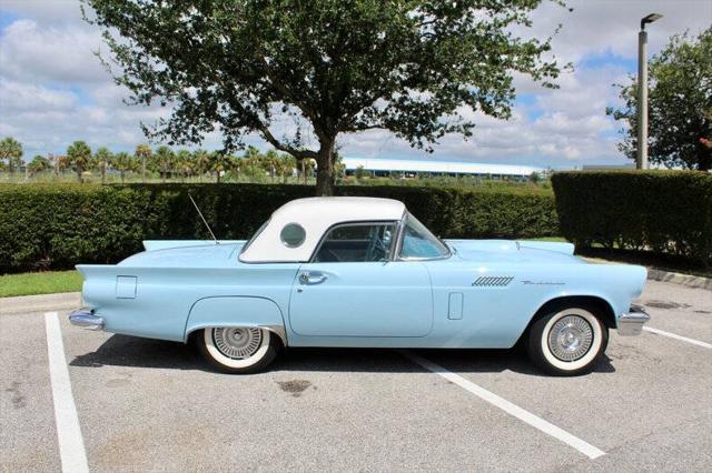Photo of 1957 Starmist Blue Ford Thunderbird