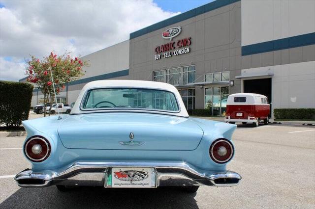 Photo of 1957 Starmist Blue Ford Thunderbird