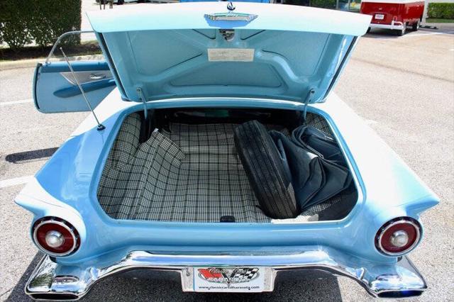 Photo of 1957 Starmist Blue Ford Thunderbird