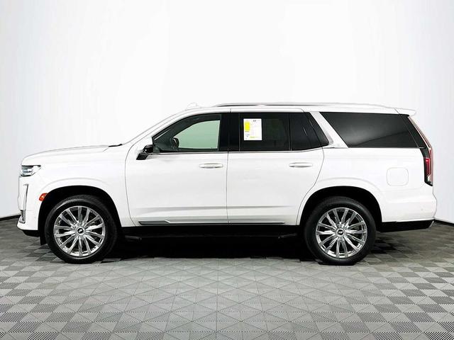 Photo of 2021 Crystal White Tricoat Cadillac Escalade