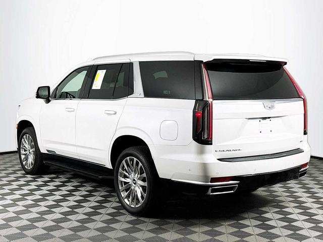Photo of 2021 Crystal White Tricoat Cadillac Escalade