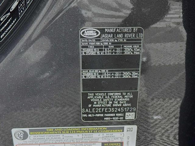 Photo of 2025 Carpathian Grey Land Rover Defender