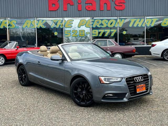 Photo of 2014 Gray/Light Blue Audi A5