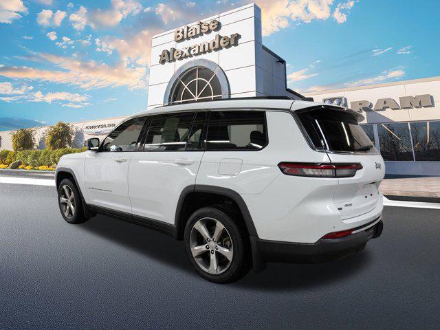 Photo of 2021 Bright White Clearcoat Jeep Grand Cherokee L