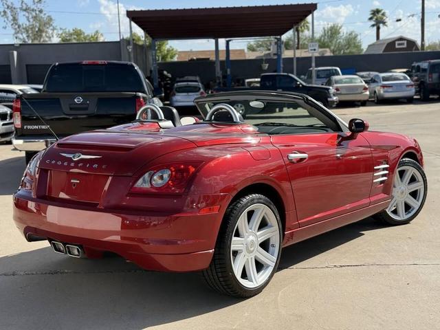 Photo of 2005 Blaze Red Crystal Pearlcoat/Black Cloth Top Chrysler Crossfire