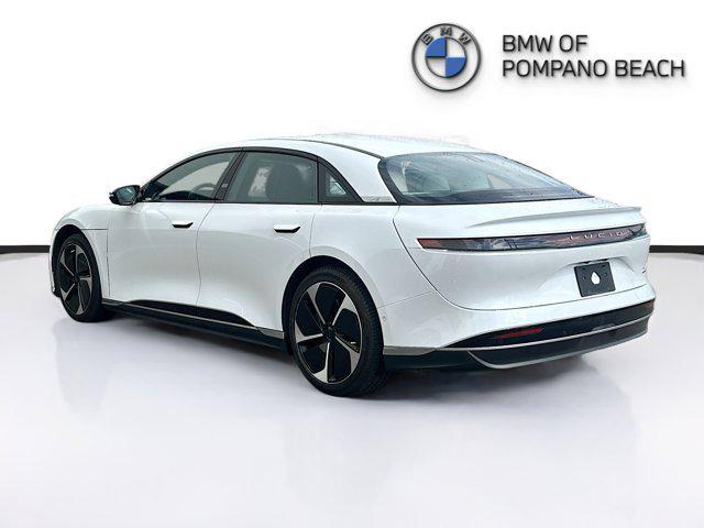 Photo of 2023 Stellar White Metallic Lucid Air
