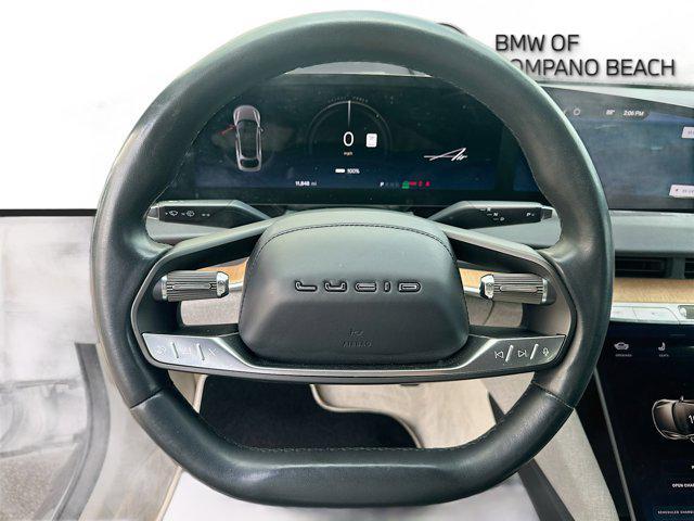 Photo of 2023 Stellar White Metallic Lucid Air
