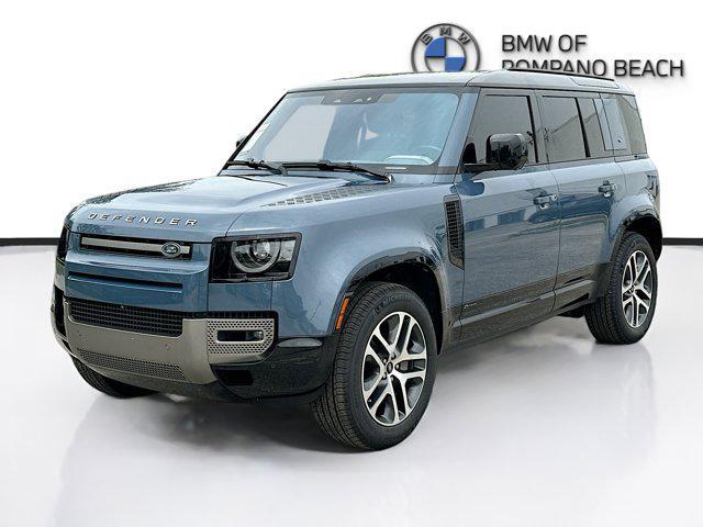Photo of 2021 Tasman Blue Metallic Land Rover Defender