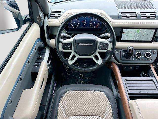 Photo of 2021 Tasman Blue Metallic Land Rover Defender