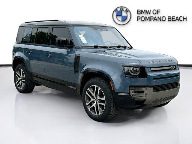 Photo of 2021 Tasman Blue Metallic Land Rover Defender