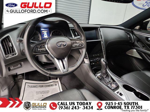 Photo of 2022 Black Obsidian INFINITI Q60