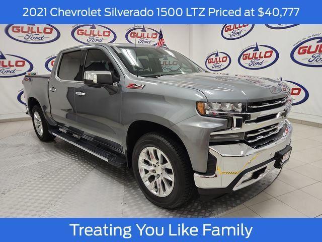 Photo of 2021 Satin Steel Metallic Chevrolet Silverado 1500