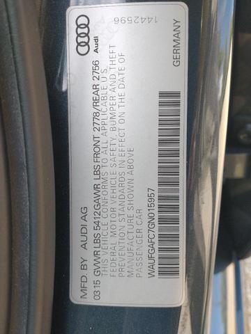 Photo of 2016 GRAY Audi A6