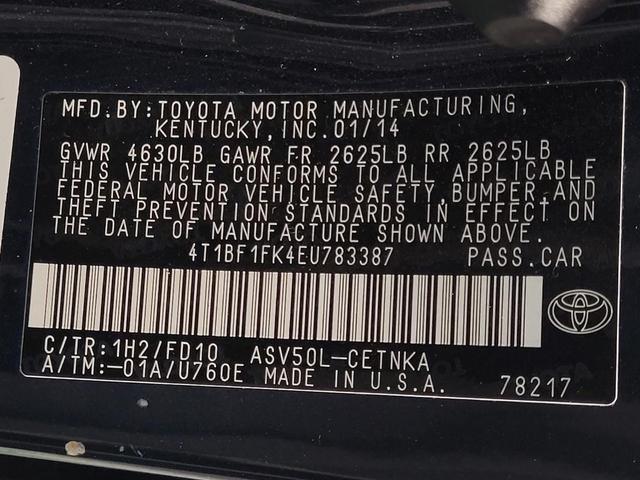 Photo of 2014 Parisian Night Pearl Toyota Camry