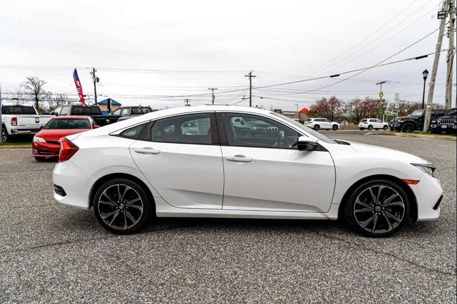 Photo of 2021 Platinum White Pearl Honda Civic