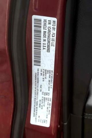 Photo of 2021 red Dodge Durango