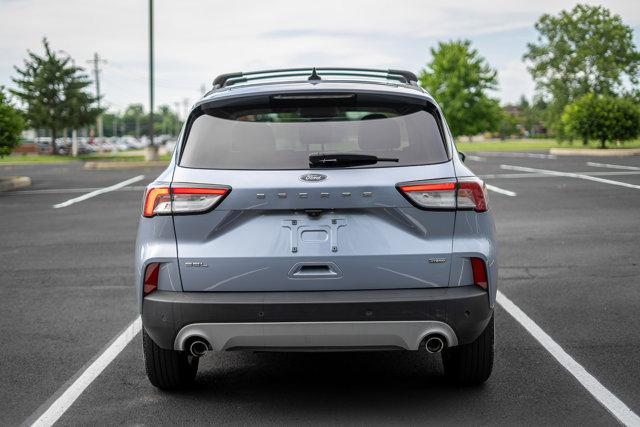 Photo of 2022 Iced Blue Silver Metallic Ford Escape