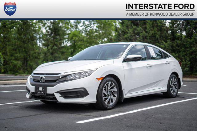 Photo of 2017 White Orchid Pearl Honda Civic