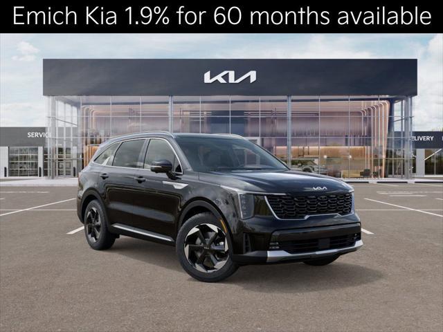 Photo of 2025 Aurora Blue Kia Sorento Hybrid
