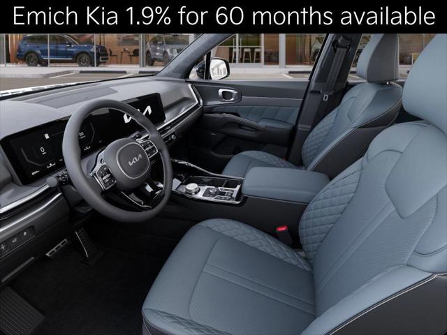 Photo of 2025 Aurora Blue Kia Sorento Hybrid