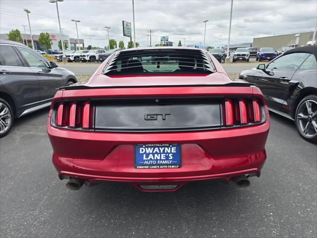 Photo of 2017 Ruby Red Ford Mustang