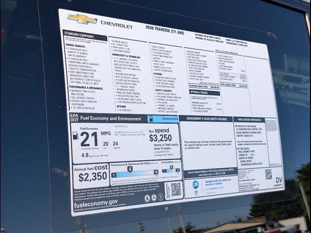 Photo of 2026 Polar White Chevrolet Traverse