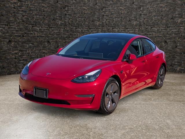 Photo of 2021 Red Multi Tesla Model 3