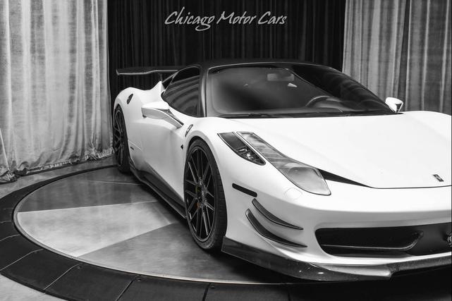 Photo of 2011 Bianco Avus Ferrari 458 Italia