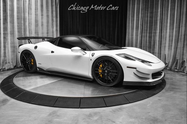 Photo of 2011 Bianco Avus Ferrari 458 Italia
