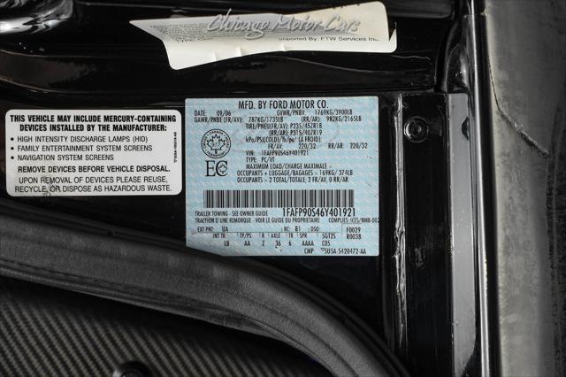 Photo of 2006 Mark II Black Clearcoat Ford GT
